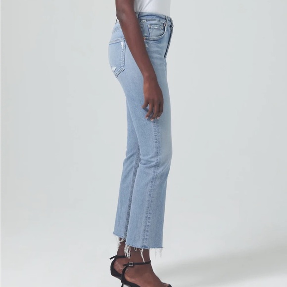 Citizens of Humanity Isola Mid Rise Boot In Blue Moon - Picture 3 of 9